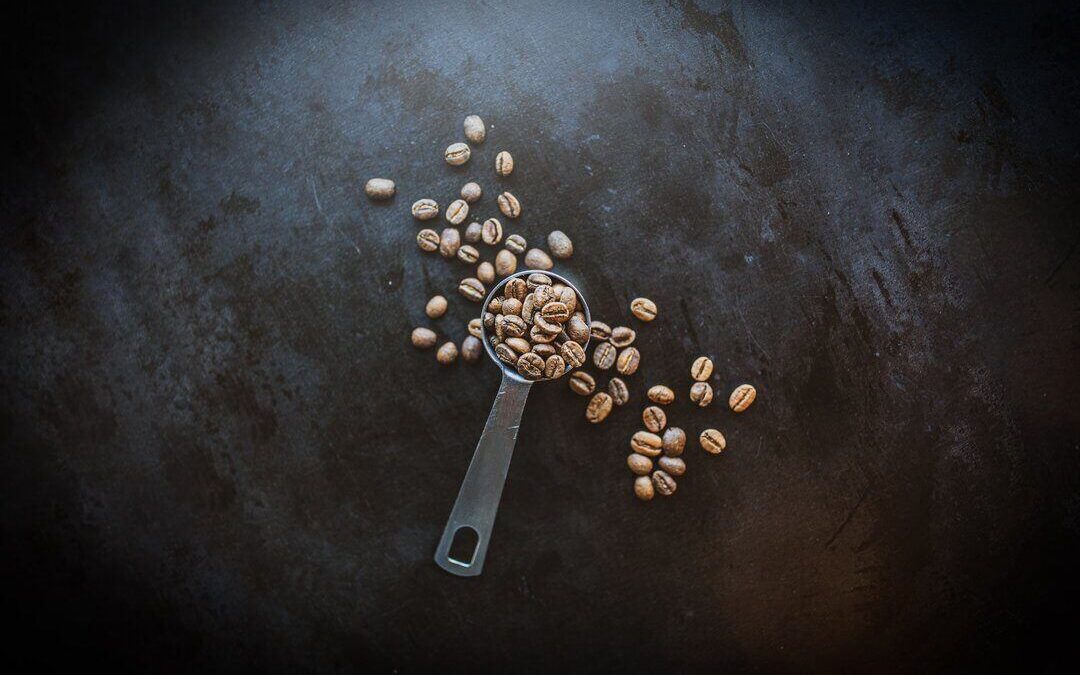 green beans coffee sampling