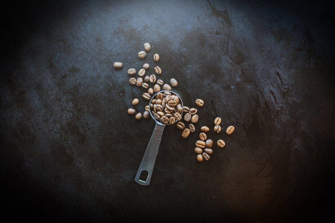green beans coffee sampling